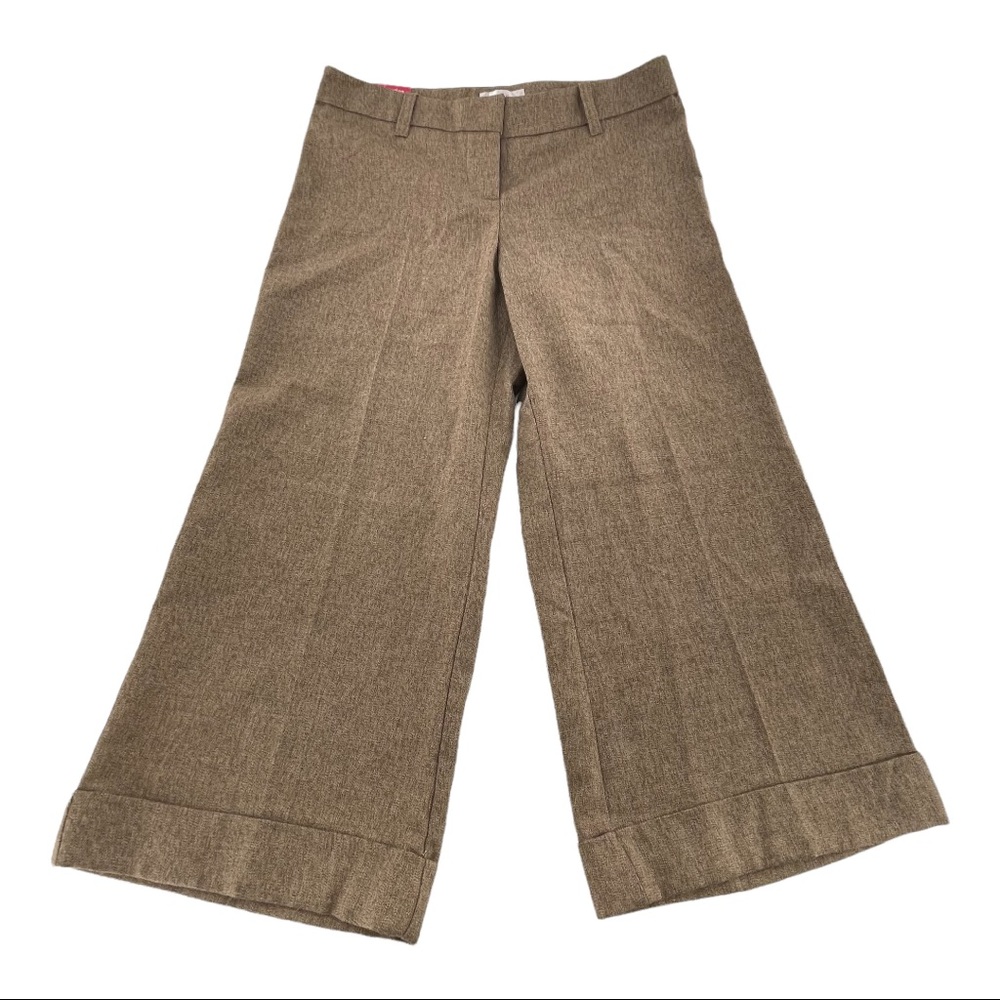 Xhilaration Brown Blend Dress Capri Pants size 9